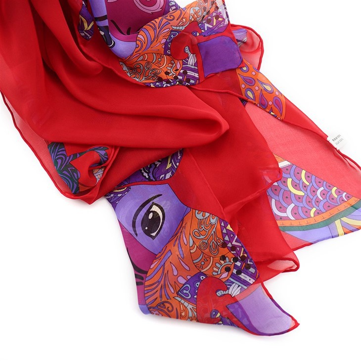 Chiffon Square Scarf