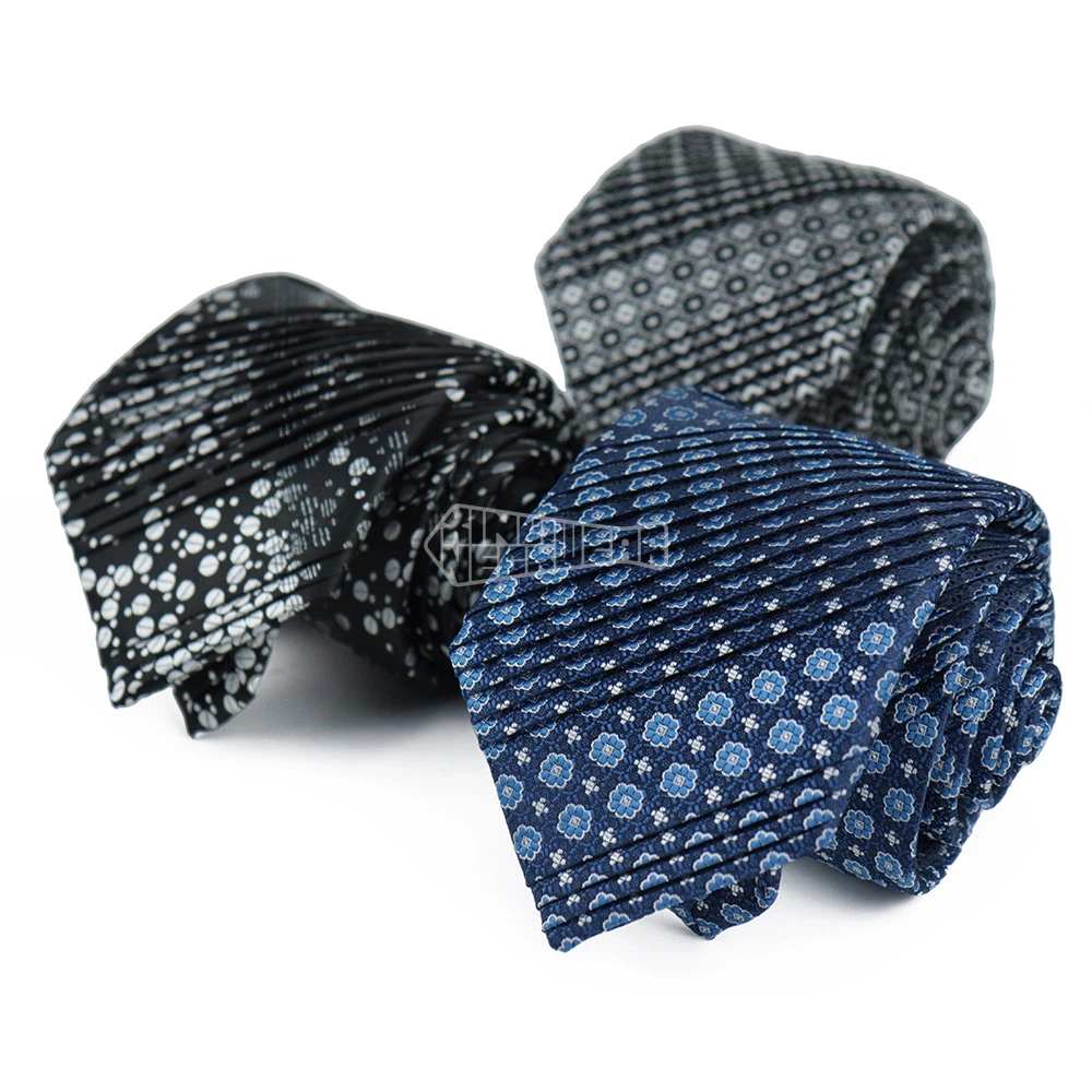 Mens Pleated Tie Mens Pleated Tie